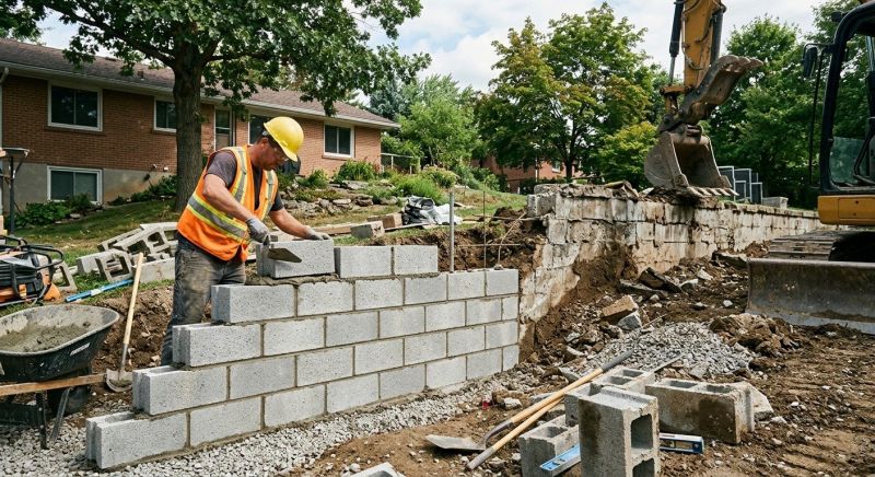 Brick Wall Replacement in Worcester, MA