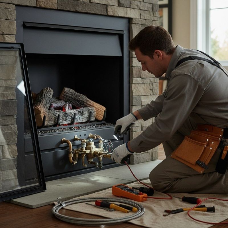 Gas Fireplace Installation