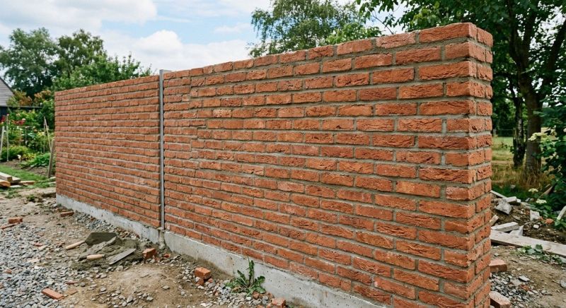 Brick Foundation Installation in Worcester, MA